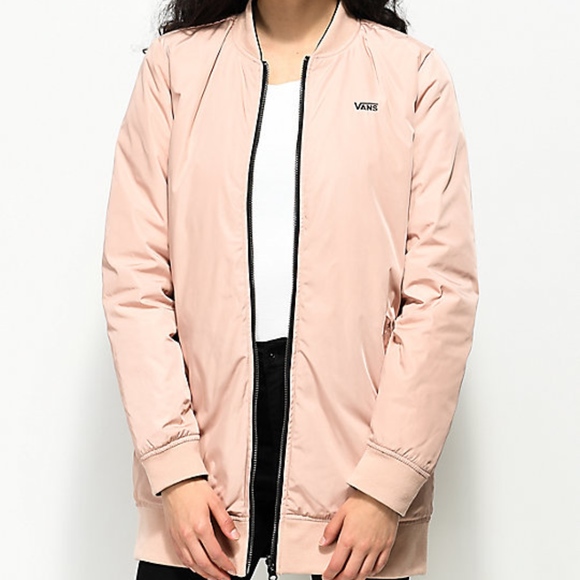 vans rose jacket